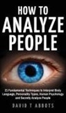 David T Abbots - How To Analyze People