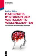 Lothar Walter - Mathematik im Studium der Wirtschaftswissenschaften
