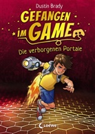 Dustin Brady, Jesse Brady, Loewe Kinderbücher - Gefangen im Game (Band 1) - Die verborgenen Portale