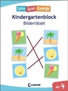 Christine Thau, Loewe Lernen und Rätseln - LernSpielZwerge Kindergartenblock - Bilderrätsel