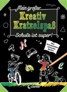 Loew Kratzel-Welt, Loewe Kratzel-Welt, Loewe Kratzel-Welt, Loewe Kreativ - Mein großer Kreativ-Kratzelspaß: Schule ist super!