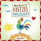 Norbert Pautner, Norbert Pautner, Loewe Kreativ, Loewe Kreativ, Loewe Malbücher - Mein buntes Kritzel-Malbuch (Hahn)