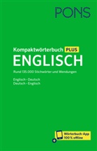 PONS Kompaktwörterbuch Plus Englisch, m.  Buch, m.  Online-Zugang