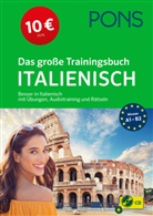 PONS Das große Trainingsbuch Italienisch, m. Audio-CD, MP3