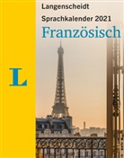 Langenscheidt Sprachkalender Französisch 2021
