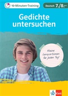 Elke Hufnagel - 10-Minuten-Training Gedichte untersuchen Deutsch 7./8. Klasse