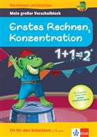 Mein großer Vorschulblock Erstes Rechnen, Konzentration