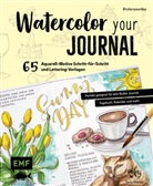 Tanja Werner - Watercolor your Journal #coloryourday