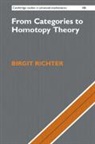 Birgit Richter, Birgit (Universitat Hamburg) Richter, Richter Birgit - From Categories to Homotopy Theory