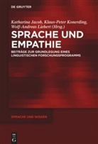 Katharina Jacob, Klaus-Pete Konerding, Klaus-Peter Konerding, Wolf-Andreas Liebert - Sprache und Empathie