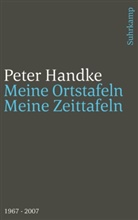 Peter Handke - Meine Ortstafeln - Meine Zeittafeln