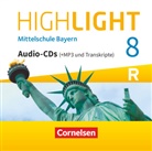 Highlight - Mittelschule Bayern: Highlight - Mittelschule Bayern - 8. Jahrgangsstufe, Audio-CDs, MP3 (Audio book)