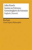 John Rawls, Corinn Mieth, Corinna Mieth, Rosenthal, Jacob Rosenthal - Justice as Fairness / Gerechtigkeit als Fairness