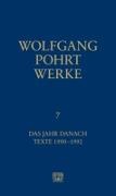 Wolfgang Pohrt, Klaus Bittermann - Werke - 7: Das Jahr danach Texte 1990-1992