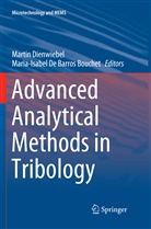 De Barros Bouchet, De Barros Bouchet, Maria-Isabel De Barros Bouchet, Marti Dienwiebel, Martin Dienwiebel - Advanced Analytical Methods in Tribology