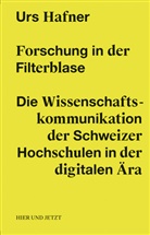 Urs Hafner - Forschung in der Filterblase