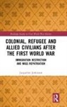 Jacqueline Jenkinson, Jacqueline (University of Stirling Jenkinson, Jenkinson Jacqueline - Colonial, Refugee and Allied Civilians After the First World War