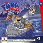 Kirsten Vogel - TKKG Junior - Nachts im Gruselpark. Tl.10, 1 Audio-CD (Audiolibro)