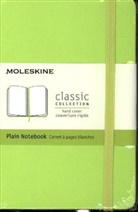 Moleskine - Moleskine Classic, Notizbuch Pocket/A6 Blanko, Limetten Grün