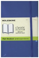 Moleskine - Moleskine Classic, Notizbuch Pocket/A6 Blanko, Hortensien Blau