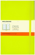 Moleskine - Moleskine classic, Notizbuch Large/A5 Liniert, Limetten Grün