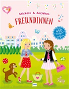 Denitza Gruber - Stickern & Anziehen Freundinnen