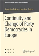 Sebastia Bukow, Sebastian Bukow, JUN, Jun, Uwe Jun - Continuity and Change of Party Democracies in Europe