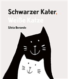 Silvia Borando - Schwarzer Kater, Weiße Katze