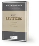 Innocent Himbaza - Biblia Hebraica Quinta (BHQ). Gesamtwerk zur Fortsetzung / Biblia Hebraica Quinta (BHQ) - Leviticus