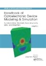 Joachim Piprek, Joachim (Nusod Institute Llc Piprek, Joachim Piprek - Handbook of Optoelectronic Device Modeling and Simulation