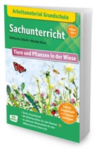 Monika Klars, Katharin Stöckl, Katharina Stöckl-Bauer - Arbeitsmaterial Grundschule. Sachunterricht: Tiere und Pflanzen in der Wiese, m. 1 Beilage