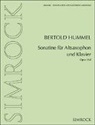 Bertold Hummel - Sonatine für Altsaxophon und Klavier