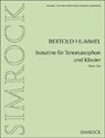 Bertold Hummel - Sonatine für Tenorsaxophon und Klavier