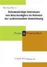 Thorsten Floren - Schutzwürdige Interessen von Beschuldigten im Rahmen der audiovisuellen Vernehmung