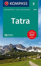 Michael Will - KOMPASS Wanderführer Tatra, 70 Touren mit Extra-Tourenkarte