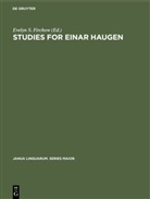 Evelyn S. Firchow, Evely S Firchow, Evelyn S Firchow - Studies for Einar Haugen