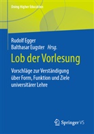 Rudol Egger, Rudolf Egger, Eugster, Eugster, Balthasar Eugster - Lob der Vorlesung