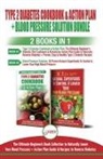 Louise Jiannes, Jennifer Louissa, Hmw Publishing - Type 2 Diabetes Cookbook and Action Plan & Blood Pressure Solution - 2 Books in 1 Bundle