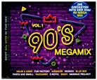 Various - 90's Megamix, Die größten Hits der 90er. Vol.1, 2 Audio-CDs (Audio book)