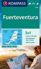 KOMPASS-Karte GmbH, KOMPASS-Karten GmbH, KOMPASS-Karten GmbH - KOMPASS Wanderkarte 240 Fuerteventura 1:50.000