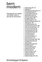 Markus Jakob, Ulrich Loock, Yorick Ringeisen, Adrian Scheidegger, Thomas Telley, Ralph Gentner... - Bern modern