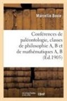 Marcellin Boule, Boule-M - Conferences de paleontologie,