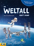 Im Weltall geht's rund - m. Weltall-Poster