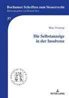 Marc Frintrup, Roman Seer - Die Selbstanzeige in der Insolvenz