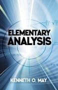 May, Kenneth May, Kenneth O. May - Elementary Analysis