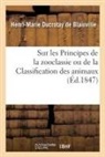 Blainville-H M D, Henri-Marierotay de Blainville - Sur les principes de la