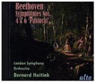 Ludwig van Beethoven - Sinfonien Nr. 4 & 6, 1 Audio-CD (Hörbuch)