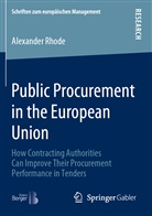 Alexander Rhode - Public Procurement in the European Union