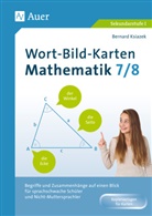 Bernard Ksiazek - Wort-Bild-Karten Mathematik 7/8