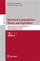 Yarosla D Sergeyev, Yaroslav D Sergeyev, E Kvasov, E Kvasov, Dmitri E. Kvasov, Yaroslav D. Sergeyev - Numerical Computations: Theory and Algorithms